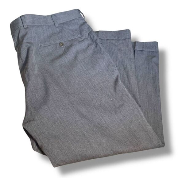 Pinstripe Mens Trousers Tommy Hilfiger Wool Pants Crest Pinstripe